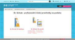 Desktop Screenshot of dr-schutz-shop.cz